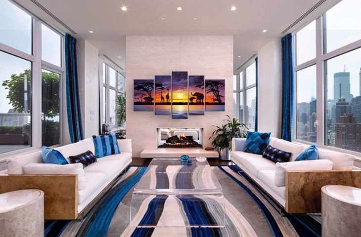 7 основных видов декора стен гостиной в современном стиле фото 203