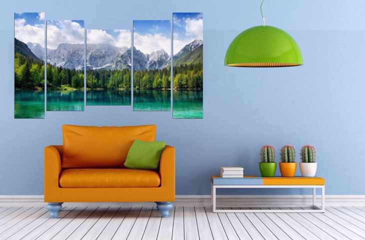 7 основных видов декора стен гостиной в современном стиле фото 118